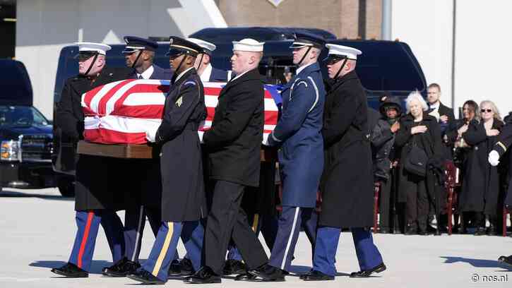 Lichaam oud-president Carter in Washington voor staatsbegrafenis