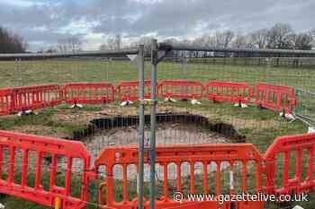 Plans for 'more permanent' fence at Eston Rec sinkhole as experts work to determine cause