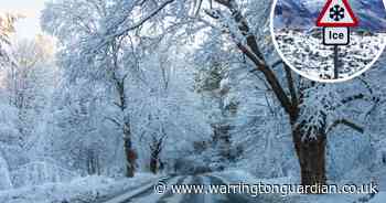 Hour-by-hour forecast for Warrington as freezing temperatures continue