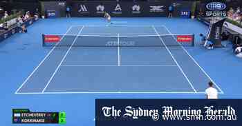 Adelaide International Highlights: Tomas Etcheverry v Thanasi Kokkinakis