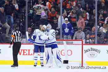 Maple Leafs win fifth straight by grounding Flyers 3-2