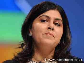 Badenoch refuses to restore whip to Baroness Warsi despite clearing her of wrongdoing over Sunak coconut tweet