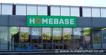 'Closing down sale' at Hull's Homebase store after firm's collapse