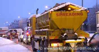 Gritting begins in Warrington ahead of another freezing cold night