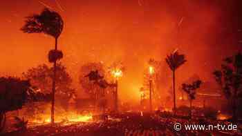 Promi-Stadtteil in Flammen: Drittes Feuer lodert - Zehntausende fliehen aus Los Angeles