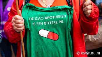 Lange rijen voor medicijnen voordat apotheekmedewerkers twee dagen staken