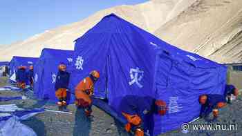 Temperaturen tot -20 bij zoektocht naar overlevenden na aardbeving Tibet