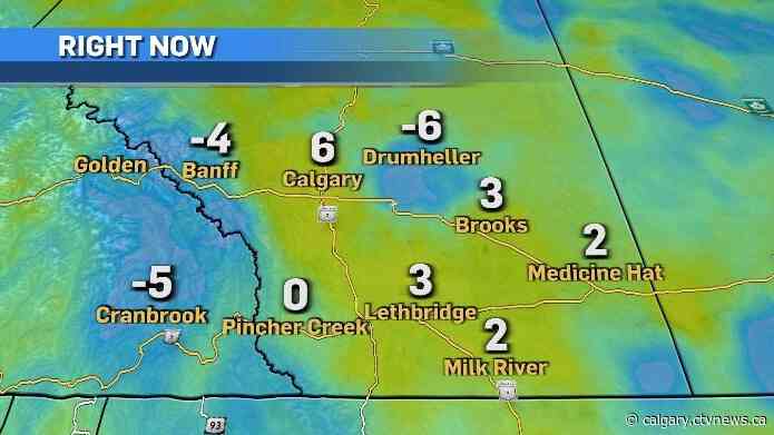 Wednesday morning temperatures more than 20 degrees warmer than normal lows