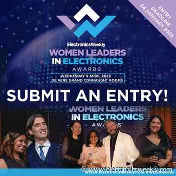 Women Leaders In Electronics Awards – Still time for entries!