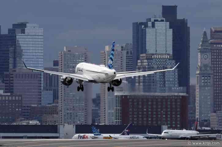 Passenger suddenly opened exit door on taxiing JetBlue flight in Boston: authorities