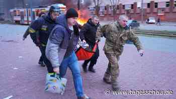 Ukraine-Liveblog: ++ Tote bei Angriff auf Saporischschja ++