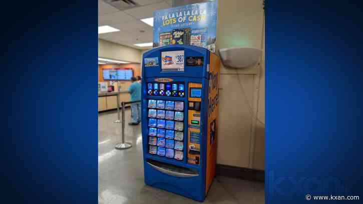 Want to buy a Texas Lottery ticket from a vending machine? You now have to scan your ID