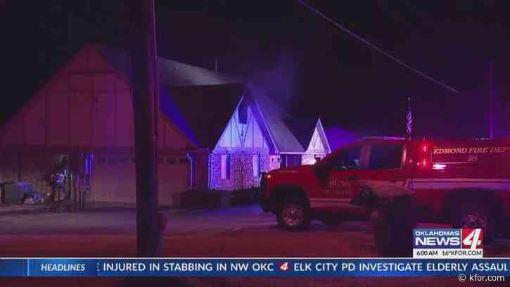 Edmond family safe after early morning house fire, says Fire officials