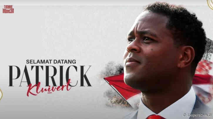 Patrick Kluivert es el nuevo DT de Indonesia