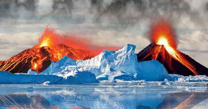 More than 100 hidden volcanoes could soon erupt in Antarctica