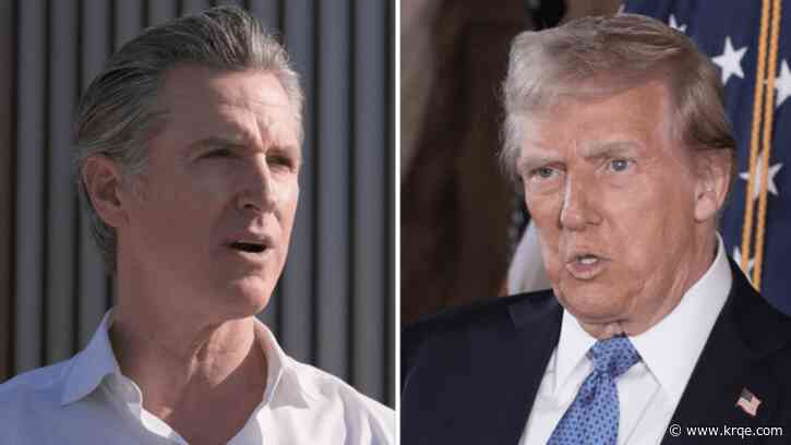 Trump blames Newsom for California's raging wildfires