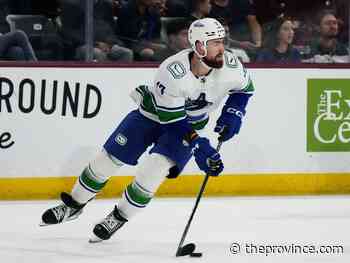 Canucks get some good news: Filip Hronek is almost back.