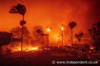 Los Angeles wildfires spread out of control, forcing 70,000 to evacuate