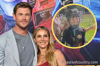 WATCH: Actor Chris Hemsworth's Daughter Is a Bull Rider!