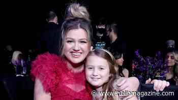 Kelly Clarkson's rarely-seen kids make surprise appearance on her show — and daughter debuts twinning haircut