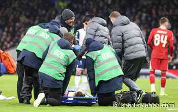 Rodrigo Bentancur stretchered off pitch after suffering head injury in league cup semi-final