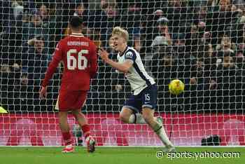 Tottenham vs Liverpool LIVE: Carabao Cup result and reaction as Lucas Bergvall scores late winner