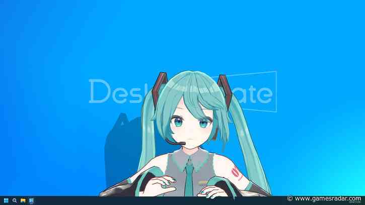 For just $15, you can hang out with Hatsune Miku every day at work thanks to the power of Steam's latest desktop mascot hit