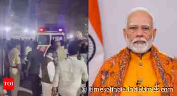 PM Modi condoles loss of lives in Tirupati stampede incident