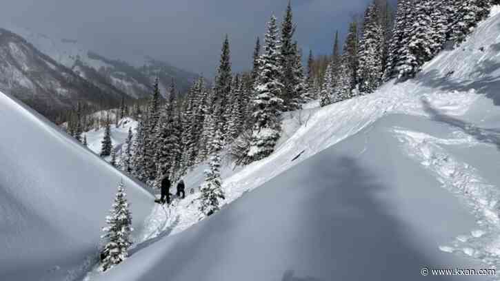 Man survives being buried in avalanche while snowshoeing in Colorado