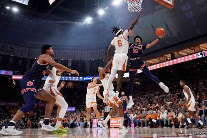 No. 2 Auburn hangs on for 87-82 win after late Texas rally