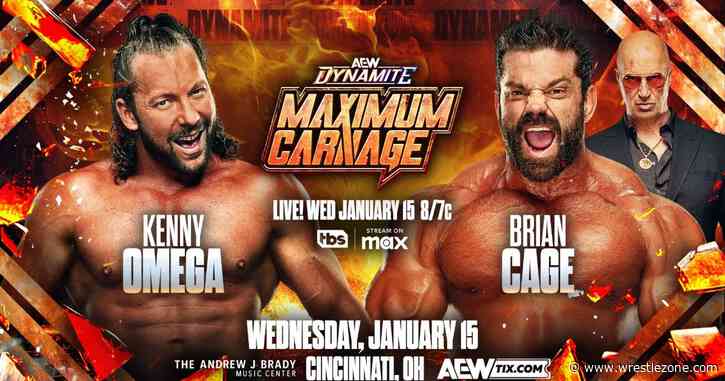 Kenny Omega’s AEW In-Ring Return Set For AEW Dynamite: Maximum Carnage