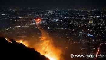 Feuer in den Hollywood Hills - Evakuierungen angeordnet