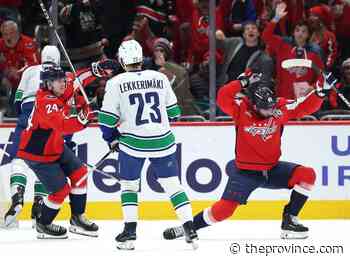 Capitals 2, Canucks 1 (OT): Plenty of heart provides point against formidable foe