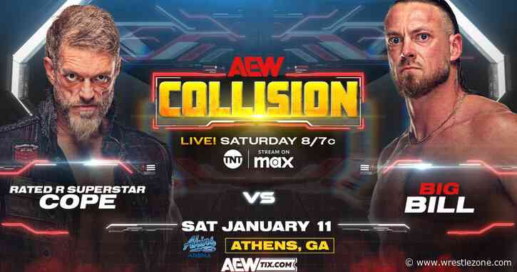 Cope vs. Big Bill, Chris Jericho vs. Dax Harwood, Mariah May Set For AEW Collision