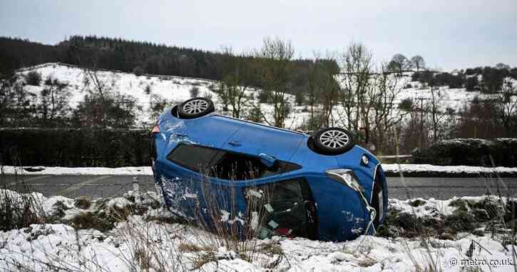 Snow and ice warnings still in place with travellers facing even more misery