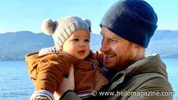 Prince Harry and Prince Archie wear matching hoodies in new family video