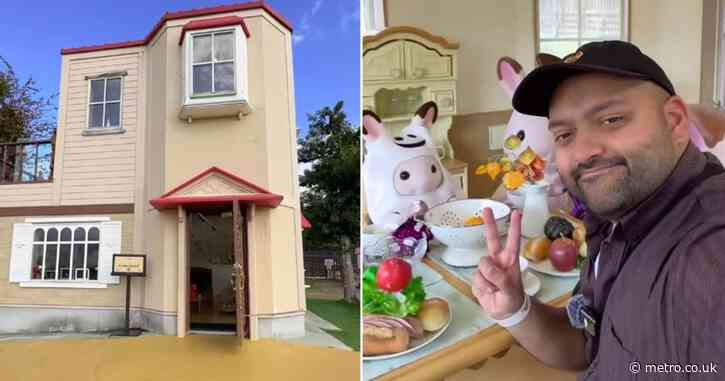 Inside the surreal Sylvanian Families theme park with life-size characters and free toys