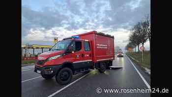 Unfall unweit des Landkreises Altötting: Auto und Fußgänger beteiligt