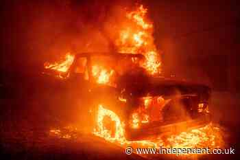 Watch live: Wildfires rage through Altadena in Southern California as five killed in firestorm