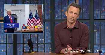 Seth Meyers Slams Trump for Empty Campaign Promises to Lower Inflation