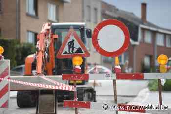 Nutsleidingwerken in de Groeningenlei: fietsers moeten omrijden langs Baron van Ertbornstraat