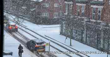 Snow LIVE updates as major road shut, schools close and trams hit by 'severe delays' in Greater Manchester