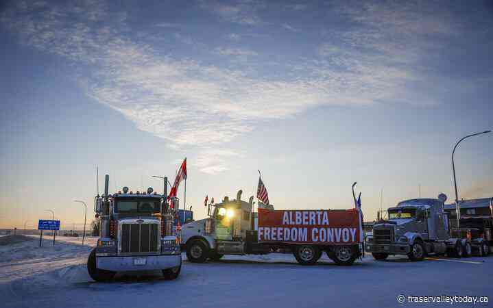 In the news today: Coutts blockade sentencing, oilsands decarbonization uncertainty