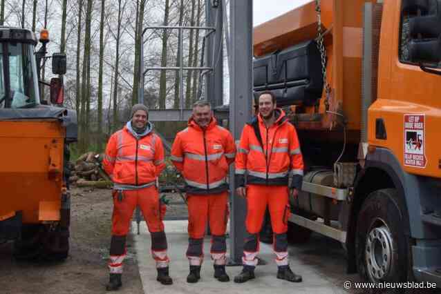 Zoutstrooiers dag en nacht op de baan