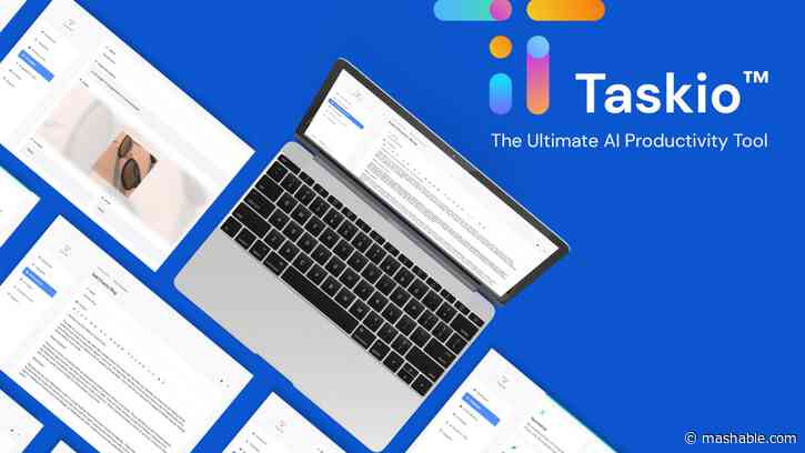 Get a productivity sidekick for just $16 with Taskio