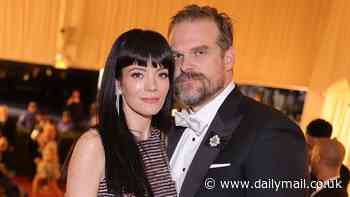 Lily Allen breaks down as she confirms split from husband David Harbour admitting she 'can only focus on her pain right now' and will be taking a break from showbiz