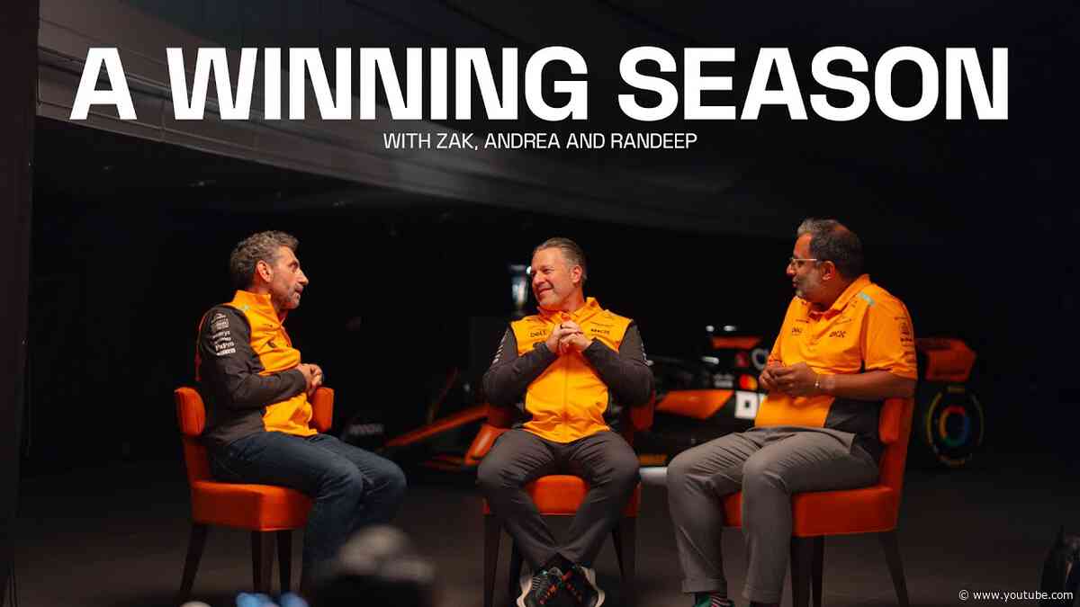 A winning season with Zak Brown, Andrea Stella and Randy Singh