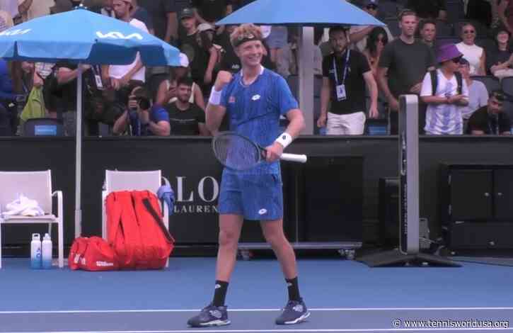 Martin Landaluce punches first Major ticket at the Australian Open