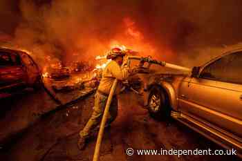 Los Angeles wildfires live: Death toll rises and thousands flee as firefighters unable to contain historic blaze