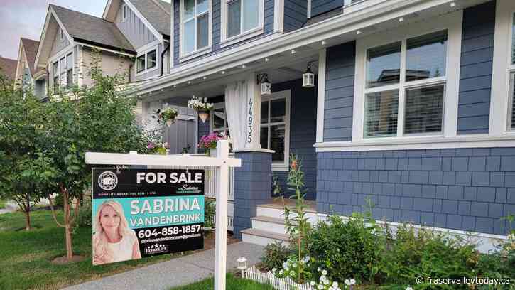 Chilliwack-area home sales hit 3-year high as benchmark single-family home prices rise